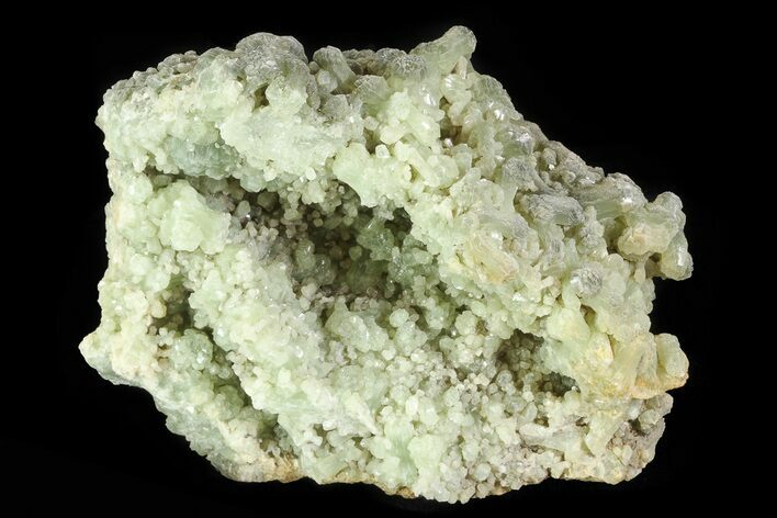 Green Prehnite Crystal Cluster - Morocco #80695